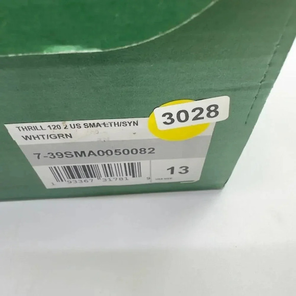 NEW Lacoste Thrill 120 2 US SMA Leather Sneakers 7-39SMA0050042 White Mens 13 - Picture 9 of 9